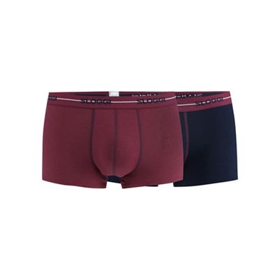 Pack of two purple hipster trunks
